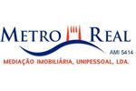 Logo do agente METRO REAL - Mediao Imobiliaria Unip.Lda - AMI 5414