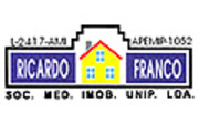 Logo do agente Ricardo Franco - Soc. Mediao Imobiliaria Unip. Lda - AMI 2417
