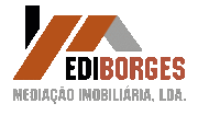 Logo do agente EDI BORGES - MEDIACAO IMOBILIARIA, UNIP, LDA - AMI 13130