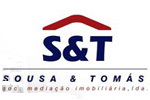 Logo do agente Sousa & Tom�s - Soc. Media��o Imobiliaria Lda - AMI 3545