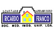 Logo do agente Ricardo Franco - Soc. Mediao Imobiliaria Unip. Lda - AMI 2417