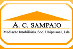 Logo do agente A. C. SAMPAIO - Mediação Imobiliária, Soc. Unip., Lda. - AMI 7727