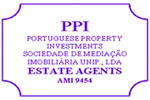 Logo do agente PORTUGUESE PROPERTY INVEST. - Soc Med. Imob. Unip. Lda - AMI 9454
