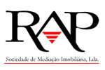 Logo do agente R.A.P. - Soc. Mediação Imobiliaria Lda - AMI 56