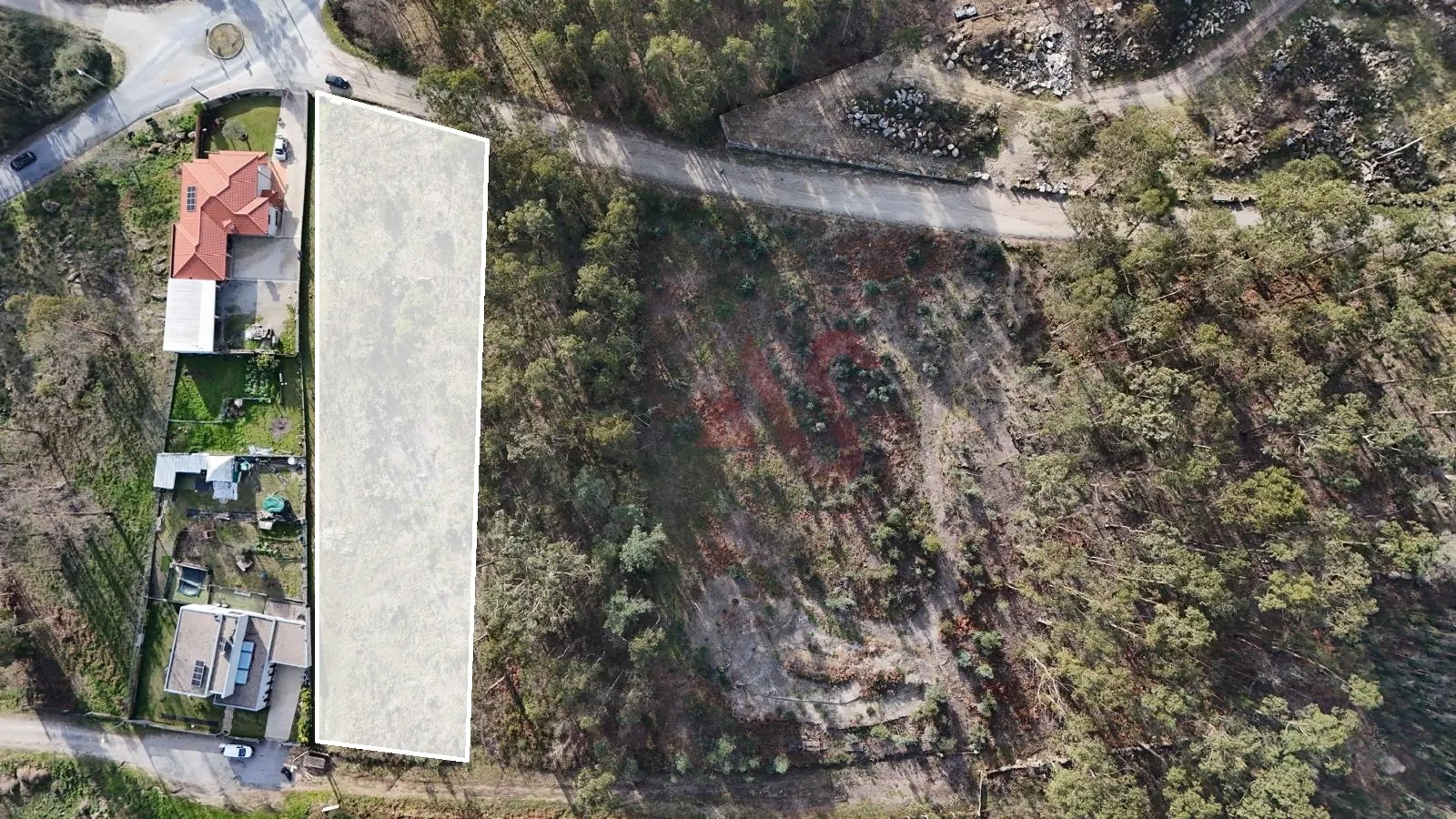 Terreno Urbano T0 - Sanfins de Ferreira, Pa�os de Ferreira, Porto - Imagem grande