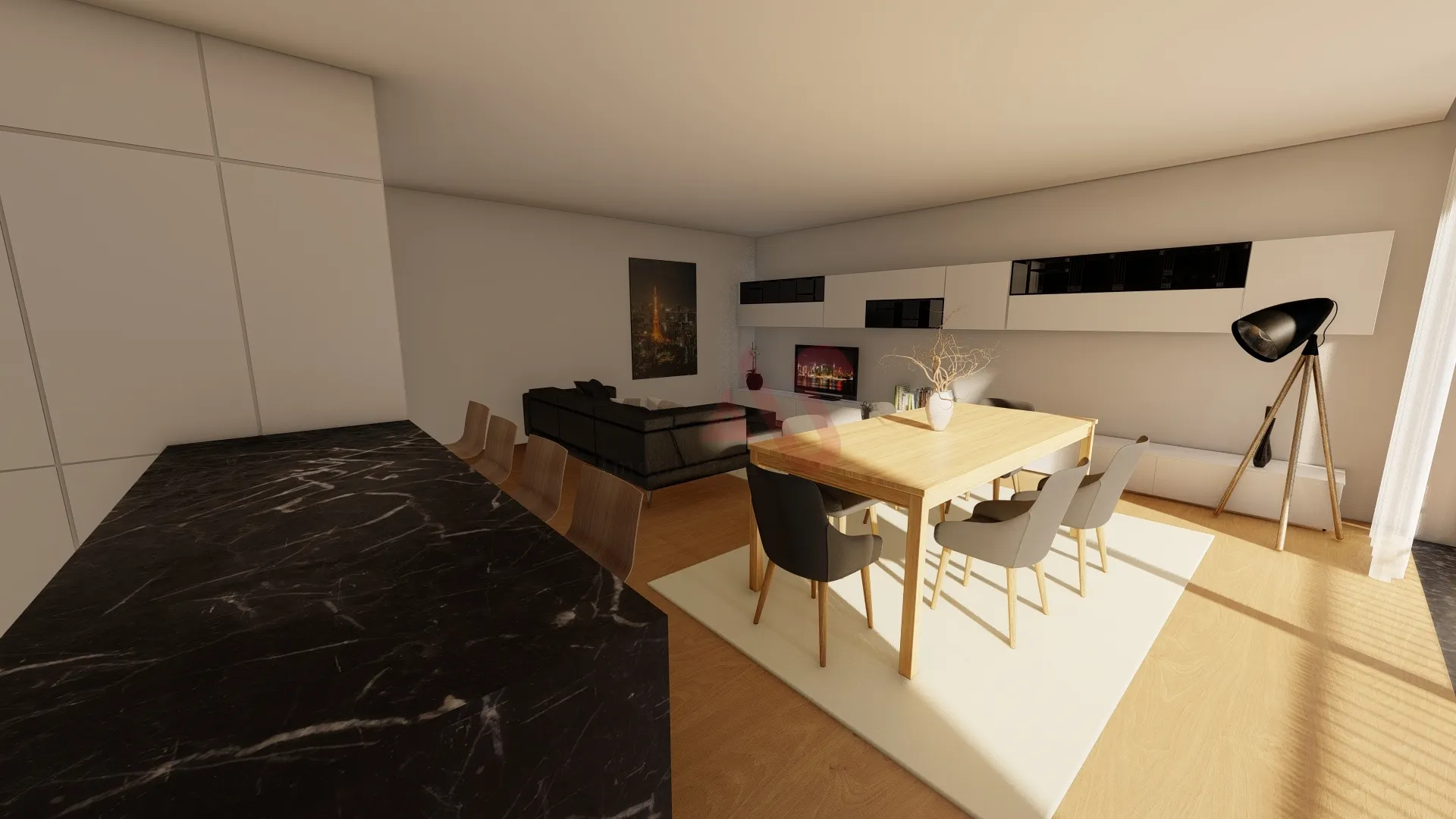 Apartamento T3 - Vizela (Santo Adrio), Vizela, Braga - Miniatura: 3/9