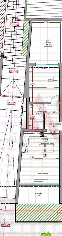 Apartamento T1 - SELHO, Guimares, Braga - Miniatura: 2/3