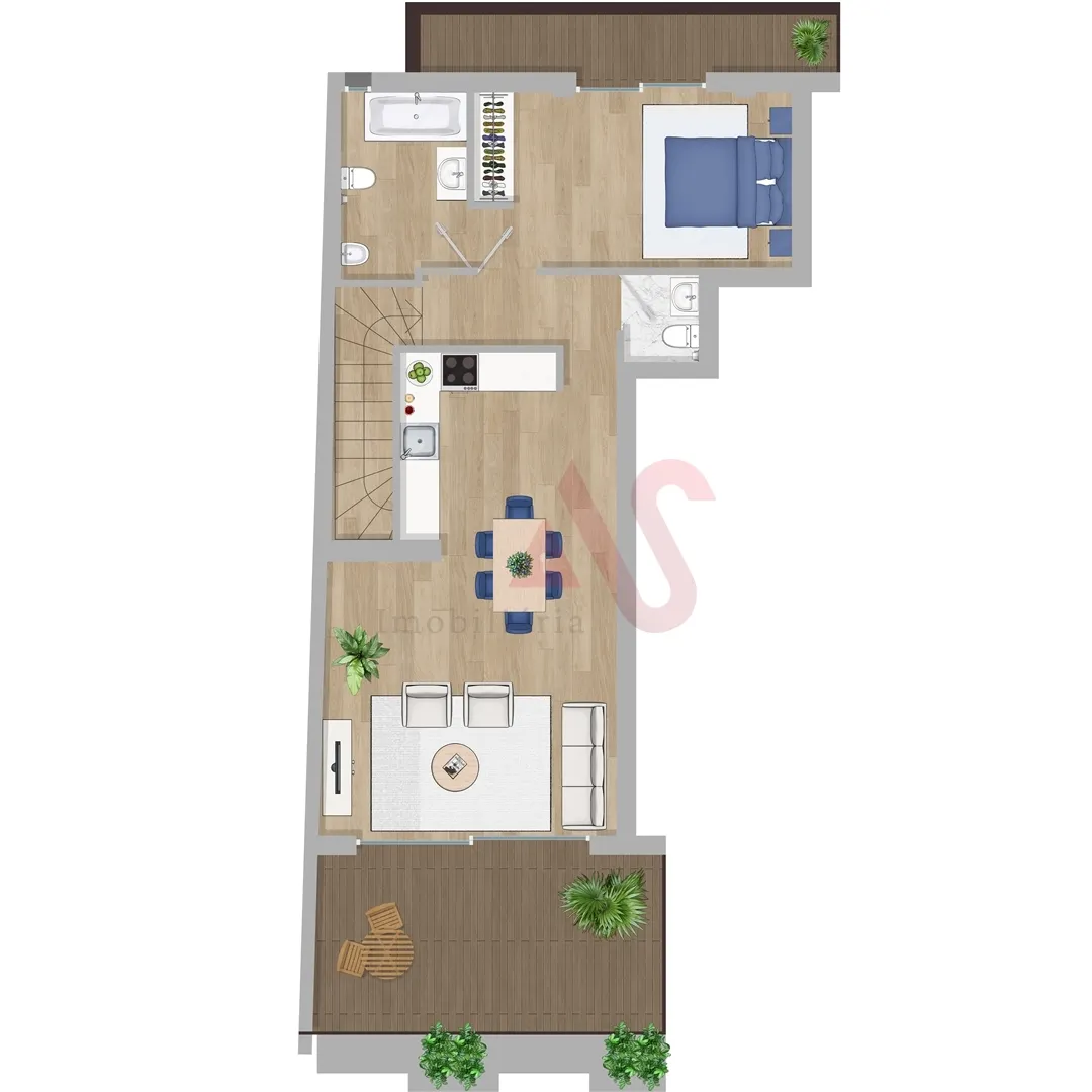 Apartamento T3 - Cedofeita, Porto, Porto - Miniatura: 2/3