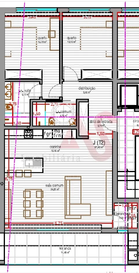 Apartamento T2 - SELHO, Guimares, Braga - Miniatura: 2/3