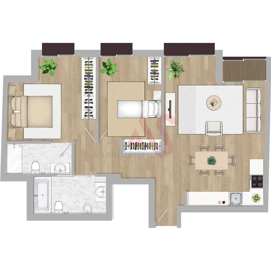 Apartamento T2 - Cedofeita, Porto, Porto - Miniatura: 2/3