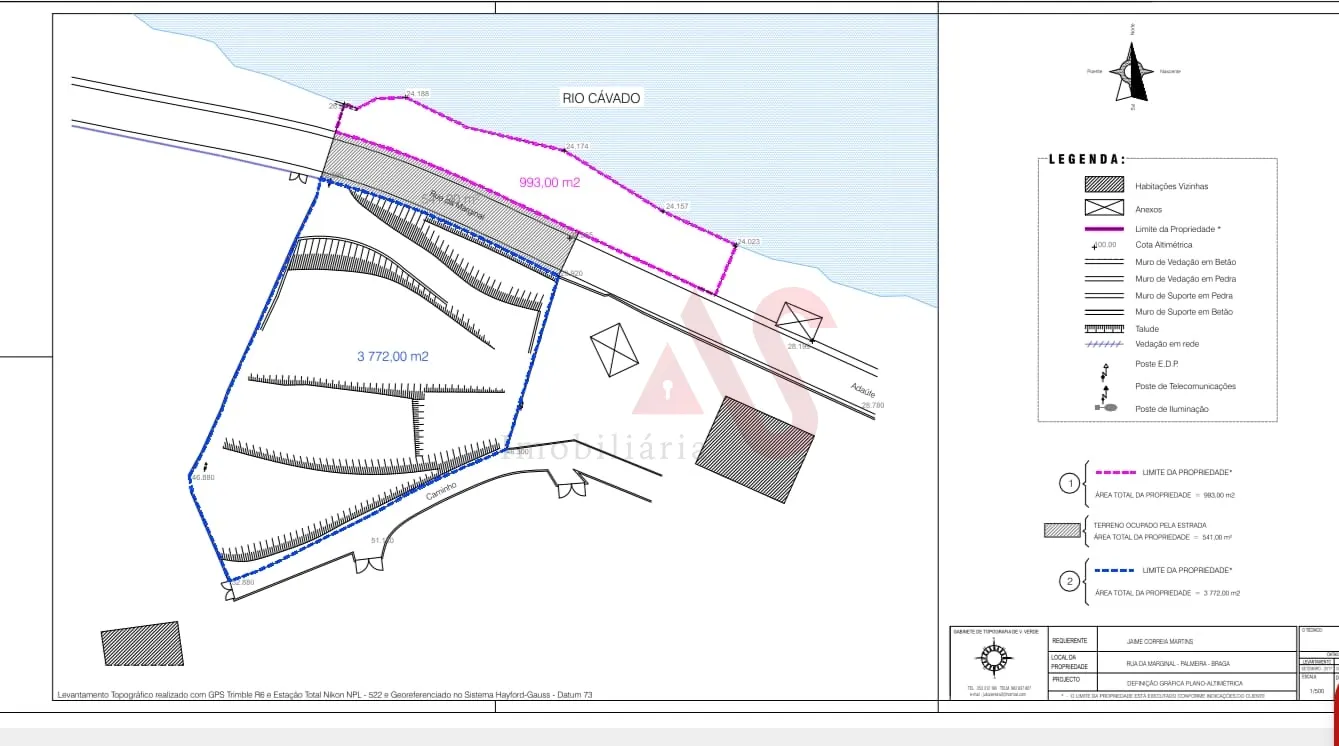 Terreno Urbano T0 - Palmeira, Braga, Braga - Miniatura: 2/3