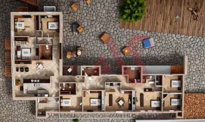 Quinta > T6 - Ribeiros, Fafe, Braga - Miniatura: 4/9