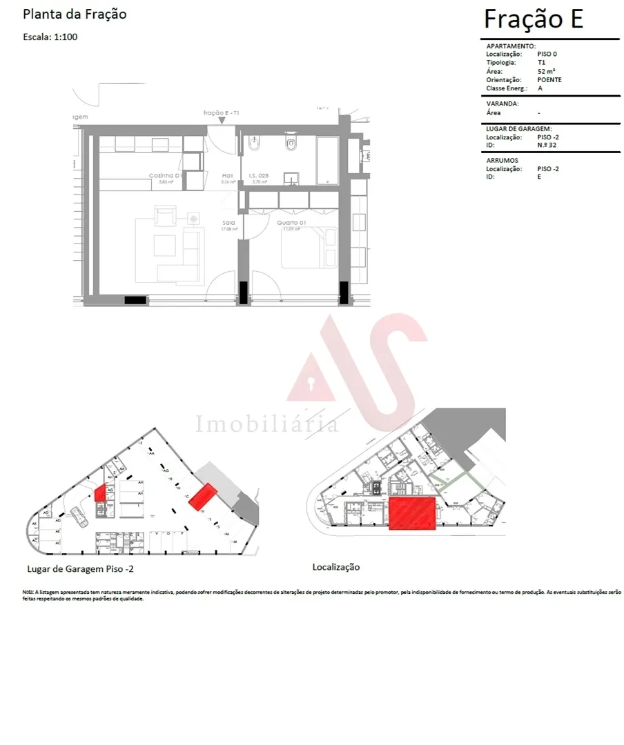 Apartamento T1 - Bonfim, Porto, Porto - Miniatura: 2/3