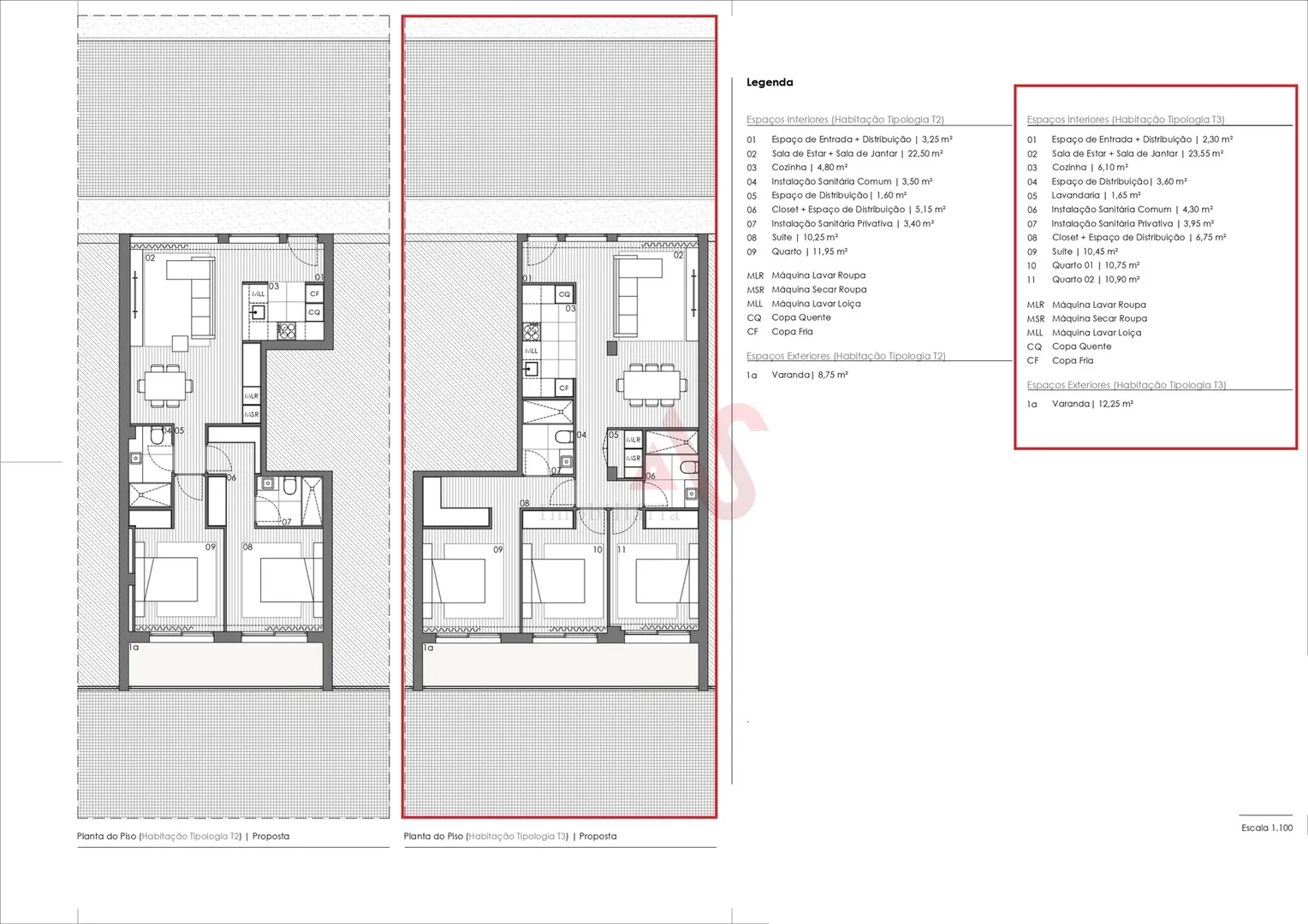 Apartamento T3 - So Torcato, Guimares, Braga - Miniatura: 2/3