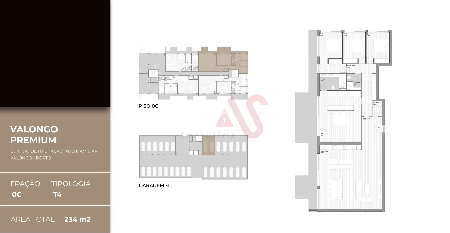 Apartamento T3 - Valongo, Valongo, Porto - Miniatura: 2/3