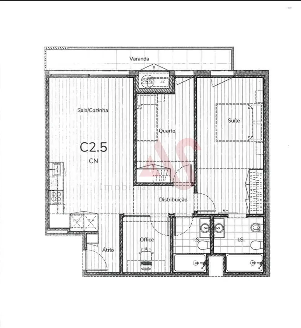 Apartamento T2 - Oliveira do Douro, Vila Nova de Gaia, Porto - Miniatura: 2/3