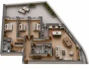 Apartamento T3 - Cristelos, Lousada, Porto - Miniatura: 2/3