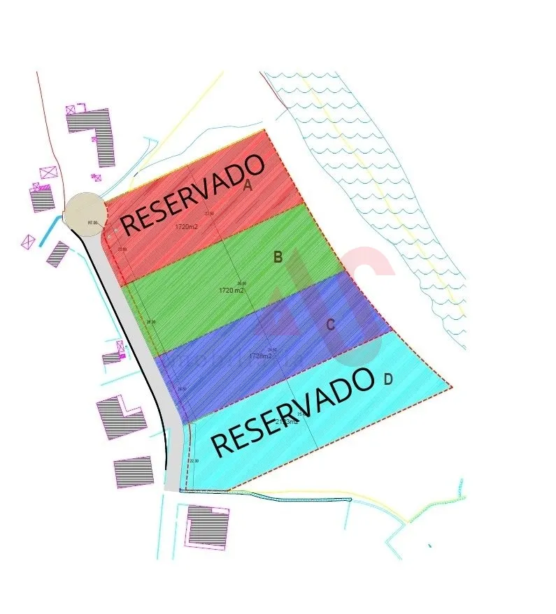 Terreno Urbano T0 - Vizela (Santo Adrio), Vizela, Braga - Miniatura: 6/9