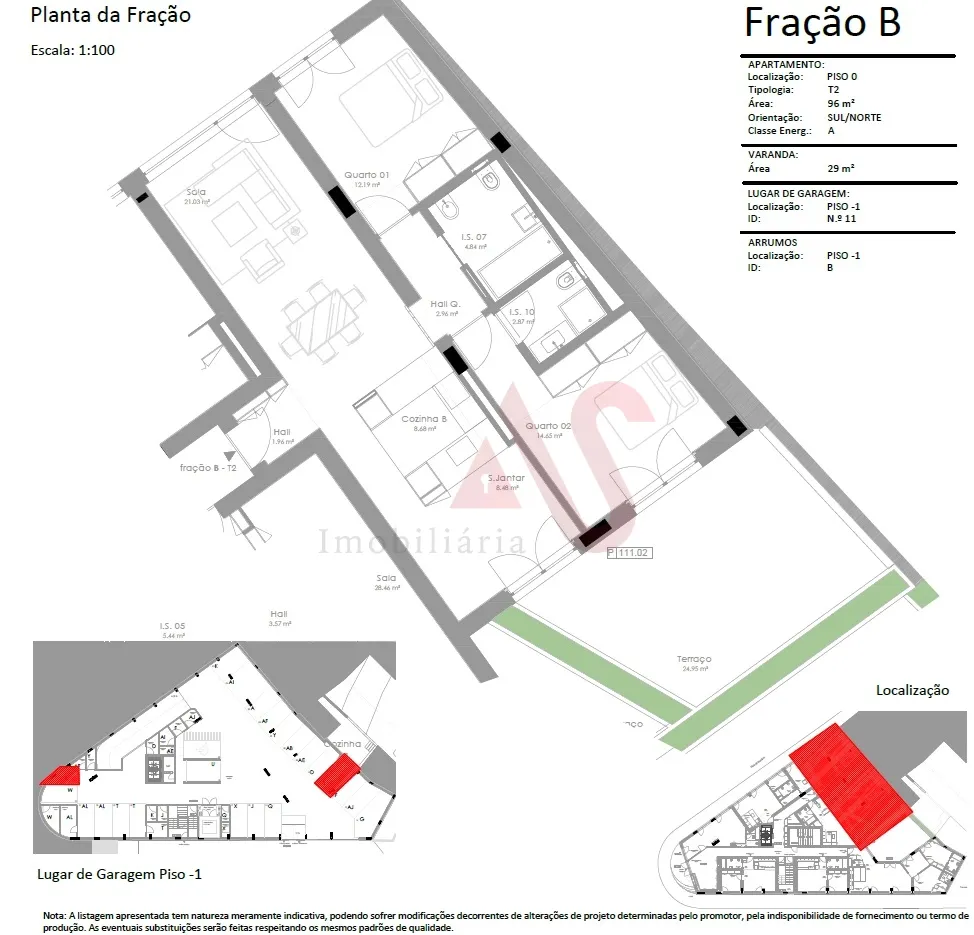Apartamento T2 - Bonfim, Porto, Porto - Miniatura: 2/3