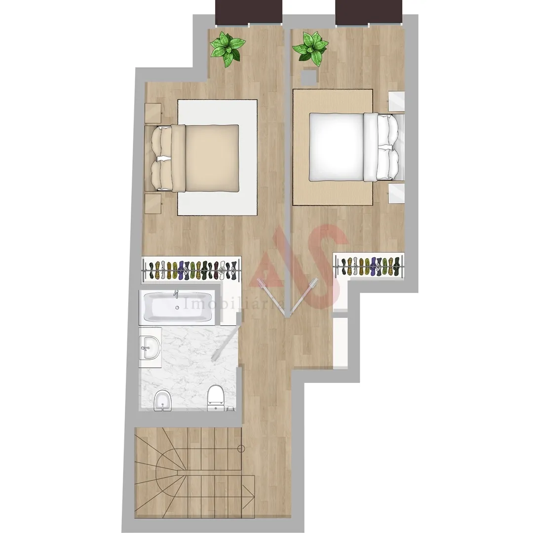 Apartamento T2 - Cedofeita, Porto, Porto - Miniatura: 2/3