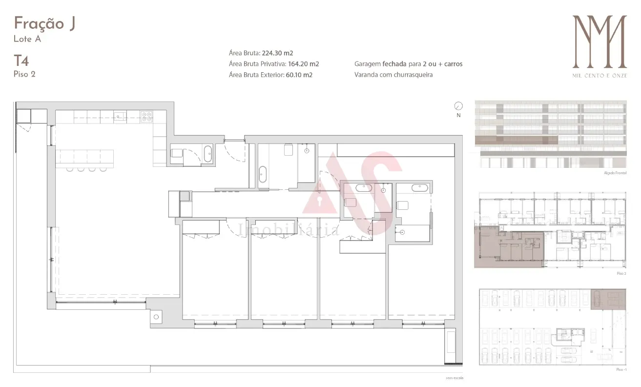 Apartamento T4 - Costa, Guimar�es, Braga - Miniatura: 2/3