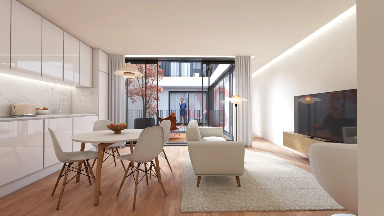 Apartamento T2 - Campanh�, Porto, Porto - Imagem grande