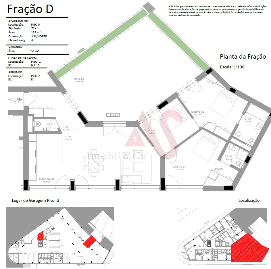 Apartamento T3 - Bonfim, Porto, Porto - Miniatura: 2/3