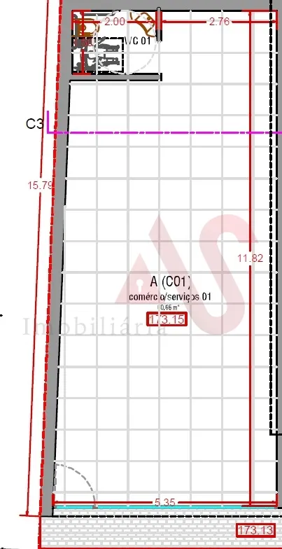 Loja T0 - SELHO, Guimares, Braga - Miniatura: 2/3