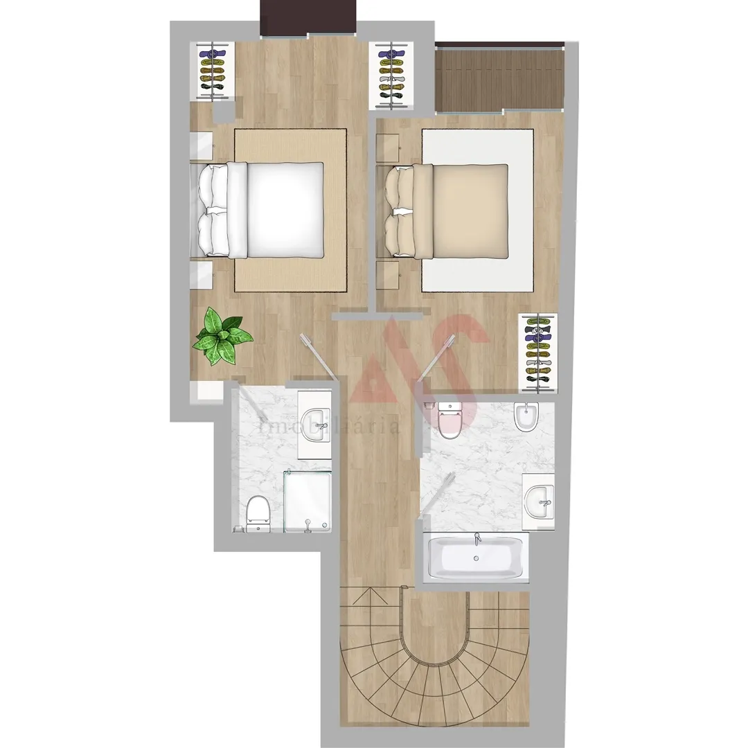 Apartamento T2 - Cedofeita, Porto, Porto - Miniatura: 2/3