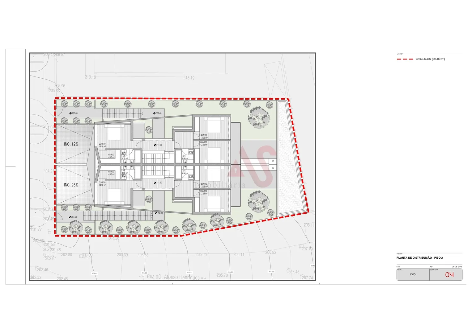 Terreno Urbano T0 - Moreira de C�negos, Guimar�es, Braga - Miniatura: 2/3