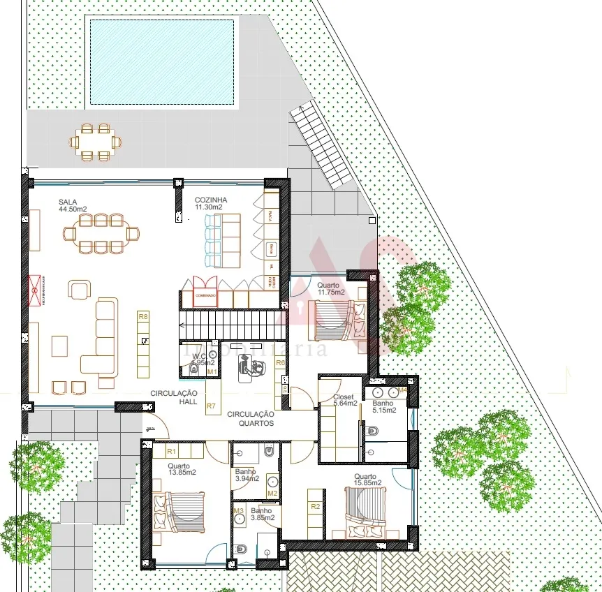 Moradia T3 - Adafe, Braga, Braga - Miniatura: 8/9
