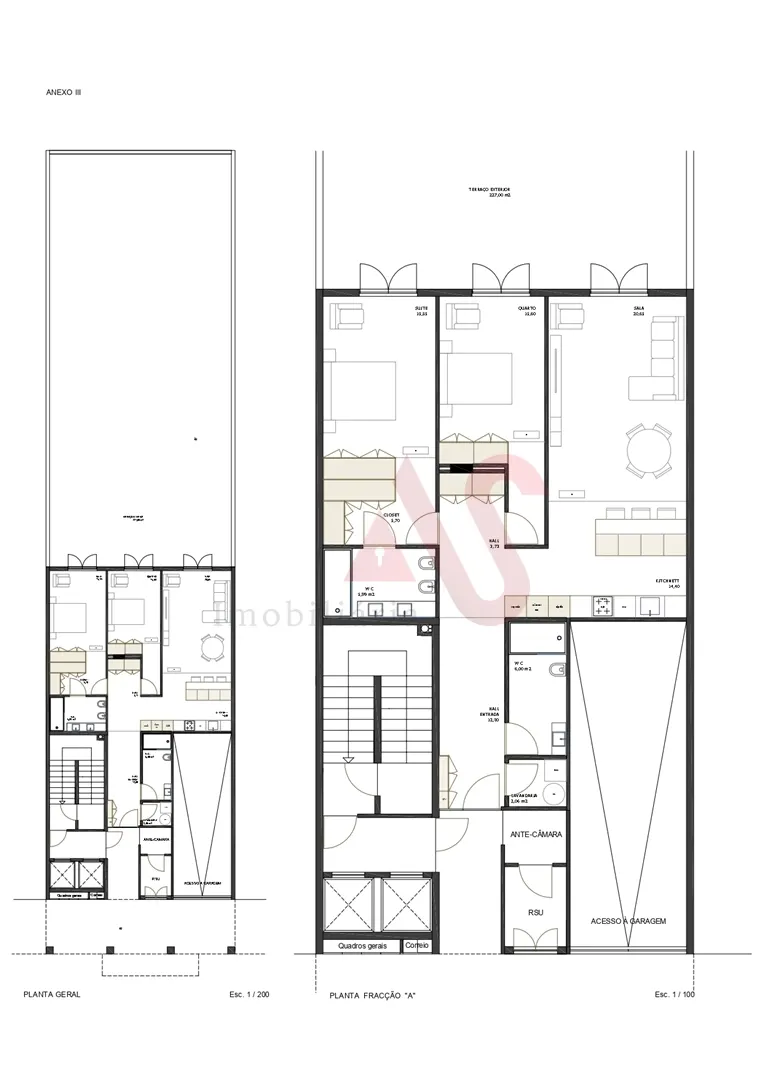 Apartamento T2 - Matosinhos, Matosinhos, Porto - Miniatura: 2/3