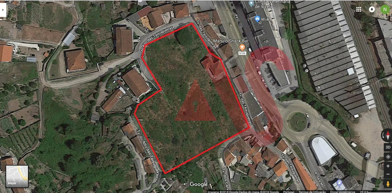Terreno Urbano T0 - Caldas de Vizela, Vizela, Braga - Imagem grande