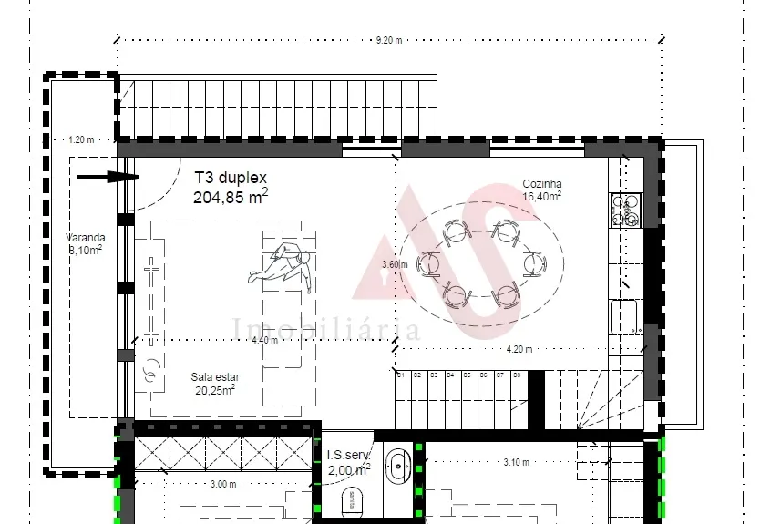 Apartamento T3 - CORONADO, Trofa, Porto - Miniatura: 2/3