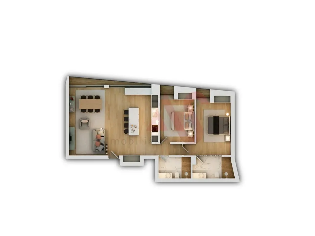 Apartamento T2 - Paranhos, Porto, Porto - Miniatura: 2/3