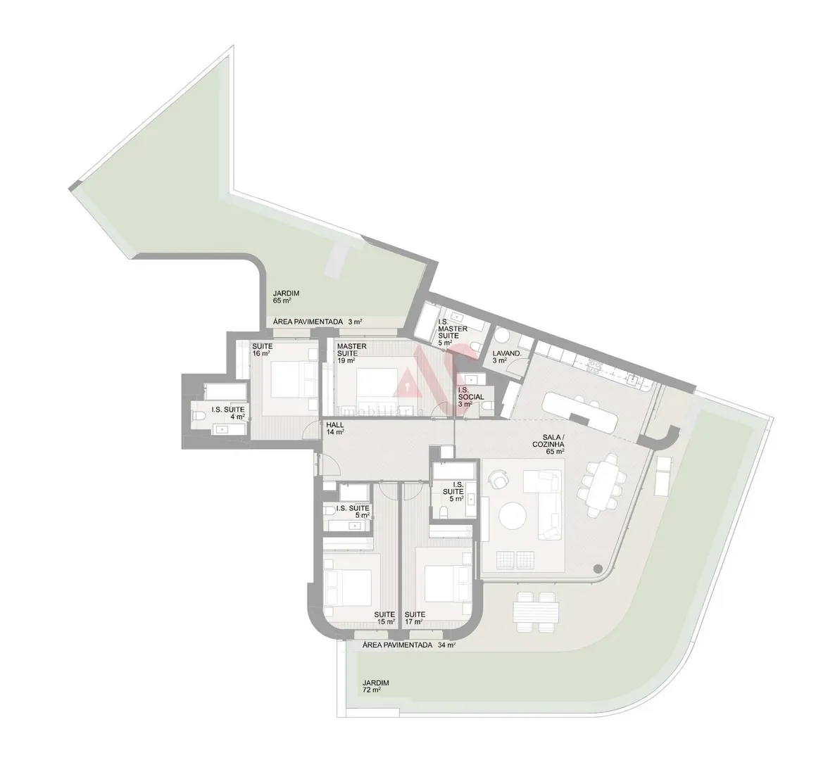 Apartamento T4 - Aldoar, Porto, Porto - Miniatura: 2/3