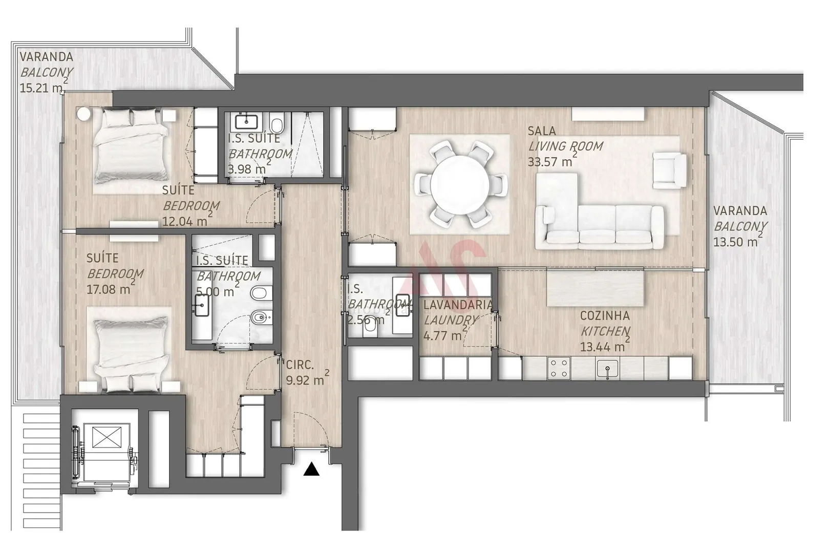 Apartamento T2 - Quarteira, Loul, Faro (Algarve) - Miniatura: 2/3