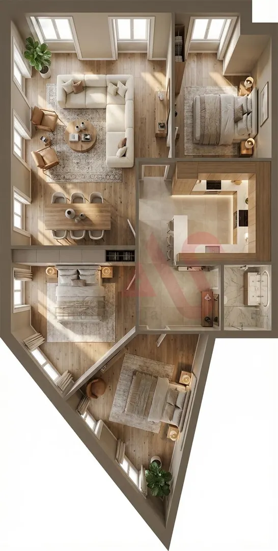 Pr�dio T5 - Oliveira, S�o Paio e S�o Sebasti�o, Guimar�es, Braga - Miniatura: 2/3