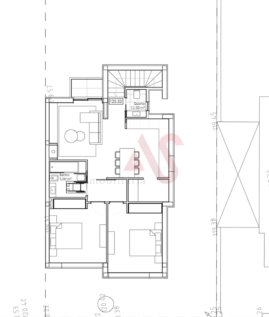 Apartamento T2 - F�nzeres, Gondomar, Porto - Miniatura: 2/3