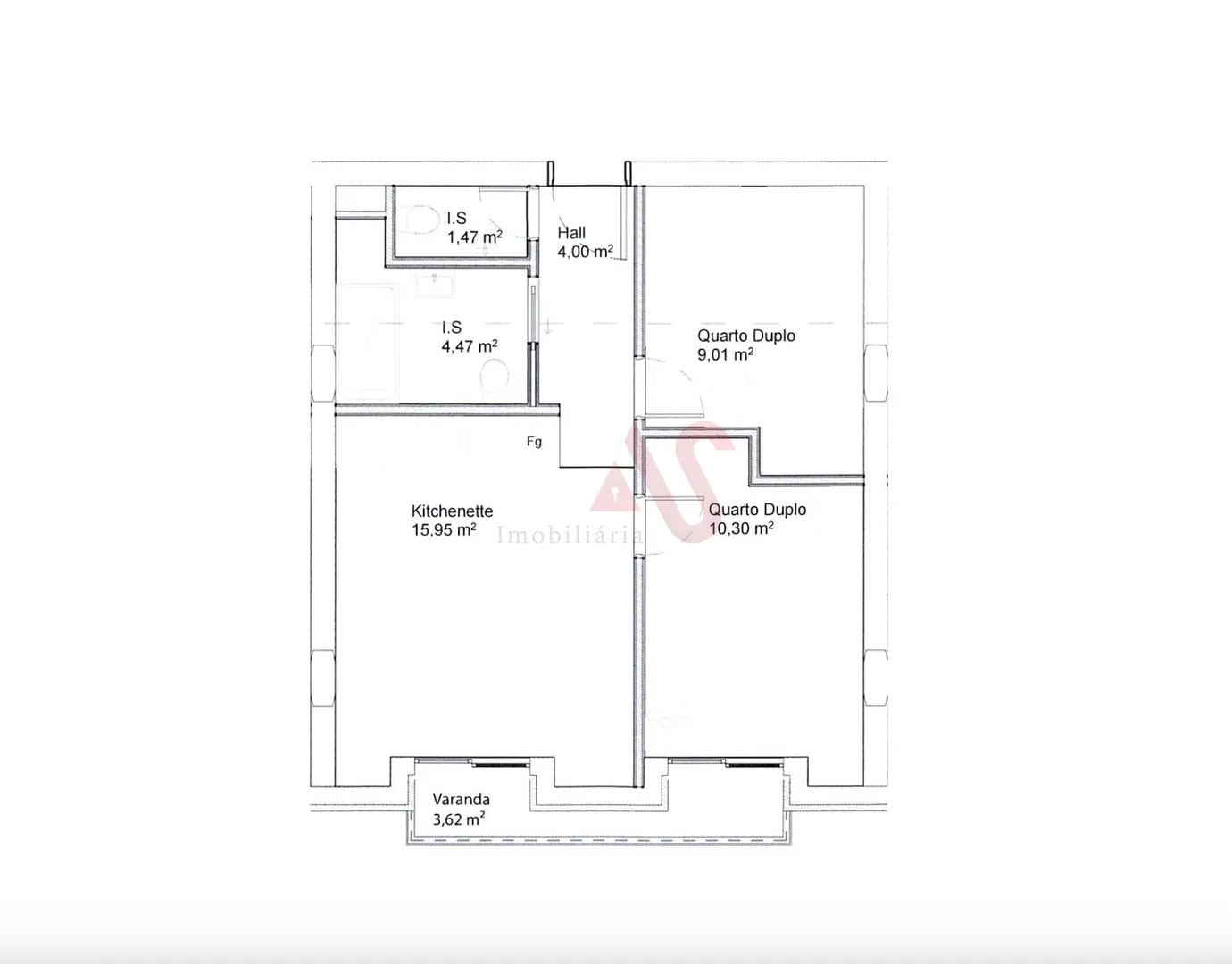 Apartamento T1 - Paranhos, Porto, Porto - Miniatura: 2/3