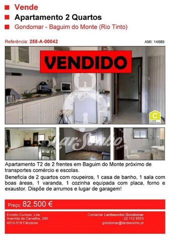 Apartamento T2 - Baguim do Monte, Gondomar, Porto - Imagem grande
