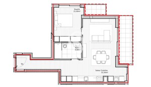 Apartamento T1 - Rio Tinto, Gondomar, Porto - Miniatura: 9/9