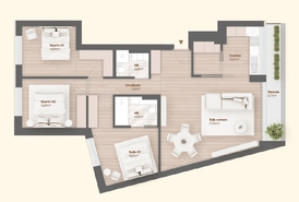 Apartamento T3 - Vila do Conde, Vila do Conde, Porto - Miniatura: 1/19