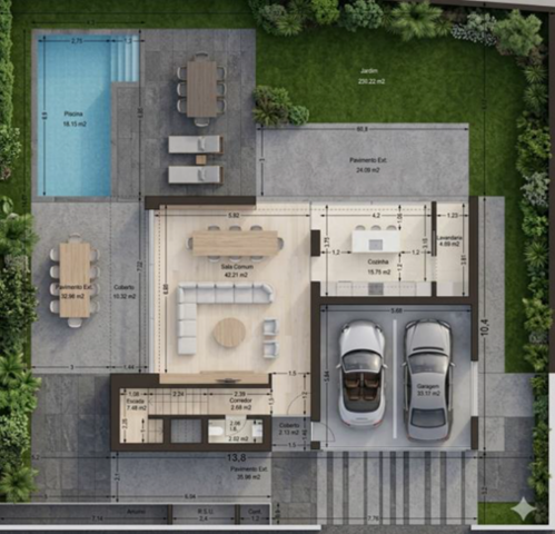 Moradia T4 - Castelo da Maia, Maia, Porto - Imagem grande