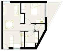 Apartamento T1 - Vila Boa, Barcelos, Braga - Miniatura: 1/9