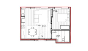 Apartamento T1 - Rio Tinto, Gondomar, Porto - Miniatura: 9/9