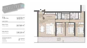 Apartamento T3 - Quarteira, Loul�, Faro (Algarve) - Miniatura: 1/20