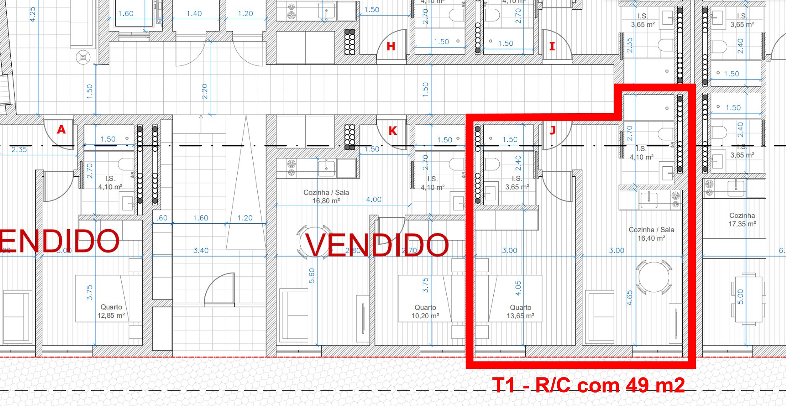 Apartamento T1 - Gl�ria, Aveiro, Aveiro - Miniatura: 6/11