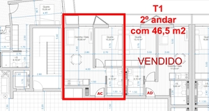 Apartamento T1 - Gl�ria, Aveiro, Aveiro - Miniatura: 10/11