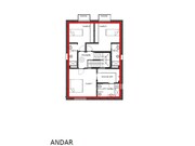 Moradia T3 - Valongo, Valongo, Porto - Miniatura: 1/3